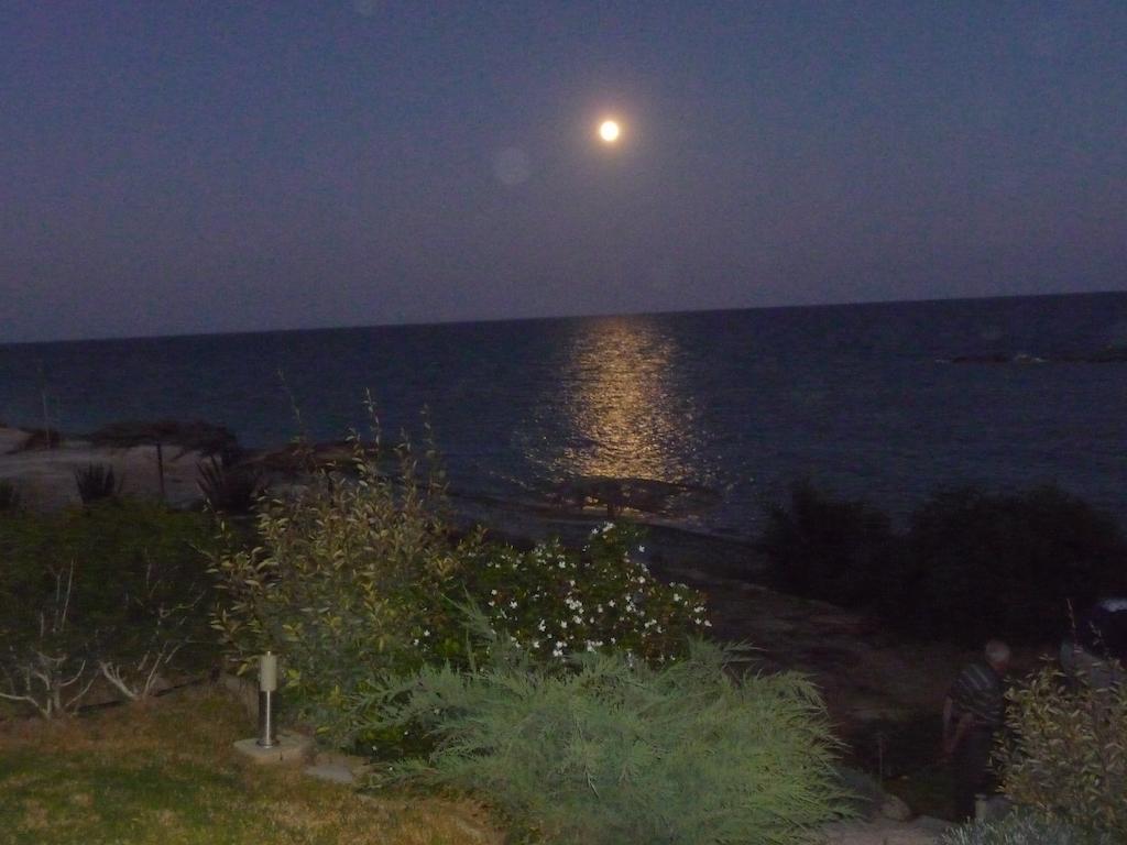 Zygi Beachfront Villa Kültér fotó